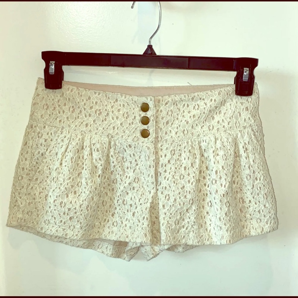 Gianni Bono Lace Shorts
